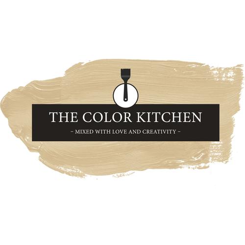 „A.S. CRÉATION Wand- und Deckenfarbe „“Seidenmatt Innenfarbe THE COLOR KITCHEN““ Farben für Wohnzimmer Schlafzimmer Flur Küche, versch. Beigetöne Gr. 5 l, beige (tck6003 asthetic artichoke) Wandfarbe bunt“