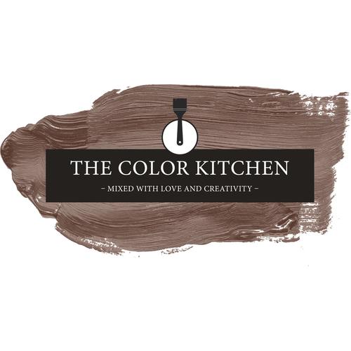 „A.S. CRÉATION Wand- und Deckenfarbe „“Seidenmatt Innenfarbe THE COLOR KITCHEN““ Farben für Wohnzimmer Schlafzimmer Flur Küche, versch. Rottöne Gr. 5 l, rot (tck5014 reddish chestnut) Wandfarbe bunt“