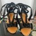 Anthropologie Shoes | Anthropologie X Billy Ella Black Wrap Sandal Size 7 | Color: Black | Size: 7