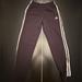 Adidas Bottoms | Adidas Youth Boys 3-Stripe Fleece Sweat Pants Joggers Size Large (14-16) | Color: Black/White | Size: Lb