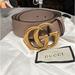 Gucci Accessories | Gucci Marmont Belt Tan/Pink | Color: Pink/Tan | Size: Os