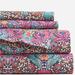 J. Crew Bedding | J. Crew Limited-Edition Full Sheet Set In Liberty Elm House Fabric | Color: Purple/Red | Size: Full