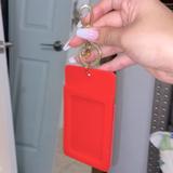 Kate Spade Bags | Cute Kate Spade Keychain Card Holder | Color: Pink/Red | Size: Keychain Card Holder
