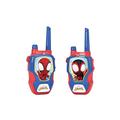 Jada Toys Marvel Spidey Walkie Talkie (2 Stück) für Kinder ab 4 Jahre - Funkgeräte zu Marvel Spidey und Seine Super-Freunde, bis 100 m Reichweite, mit Rauschunterdrückung