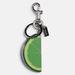Coach Accessories | Coach Lime Key Chain/Charm. Nwt. | Color: Green/Silver | Size: Os