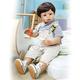 HAMIMI 28 Inch 70 Cm Reborn Baby Standing Soft Silicone Body Big Size Boy Dolls Toddler Child Model Masterpiece Dolls