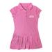 Girls Toddler Garb Pink Boston University Caroline Cap Sleeve Polo Dress