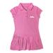 Girls Toddler Garb Pink Ole Miss Rebels Caroline Cap Sleeve Polo Dress