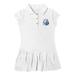 Girls Toddler Garb White Drake Bulldogs Caroline Cap Sleeve Polo Dress