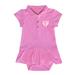 Girls Infant Garb Pink DePaul Blue Demons Caroline Cap Sleeve Polo Dress