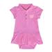 Girls Infant Garb Pink Washington Huskies Caroline Cap Sleeve Polo Dress