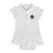 Girls Infant Garb White Boston College Eagles Caroline Cap Sleeve Polo Dress