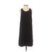 Leith Casual Dress - Shift: Black Solid Dresses - Women's Size X-Small