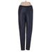 LC Lauren Conrad Casual Pants - Mid/Reg Rise Skinny Leg Tapered: Blue Bottoms - Women's Size Small