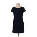 Banana Republic Factory Store Casual Dress - Shift: Blue Dresses - Women's Size 4 Petite