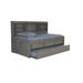 Viv + Rae™ Beckford 3 Drawer Mate's & Captain's Daybed w/ Trundle by Discovery World Furniture Wood in Gray/White | 49 H x 47 W x 77 D in | Wayfair