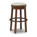 Red Barrel Studio® Boblitt Swivel Bar & Counter Stool Wood in Brown | 30.25 H x 19.25 W x 19.25 D in | Wayfair C3DE899FF05E49B0BE747D1F05EFD1D5