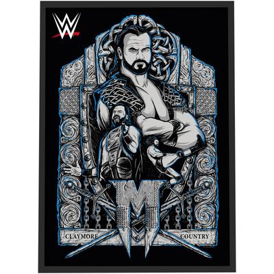WWE Drew McIntyre Graphic Poster – gerahmt A3 Image