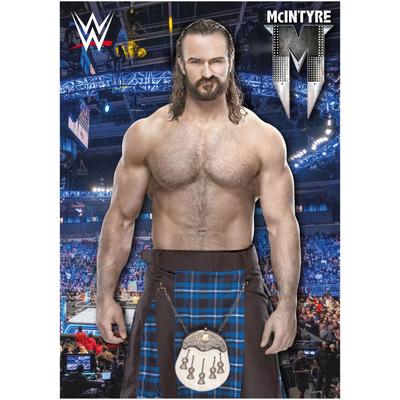 WWE Drew McIntyre Crowd Poster – ungerahmt A2 Image