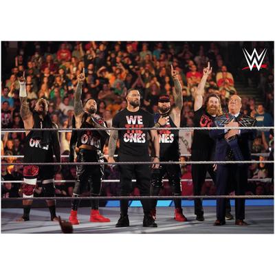 WWE The Bloodline in Ring Poster - Ungerahmt A3 Image