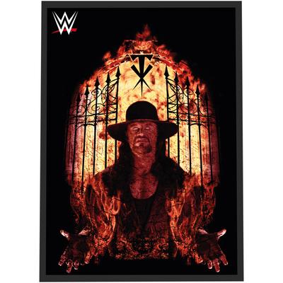 WWE Undertaker Gates Poster - Gerahmt A3 Image