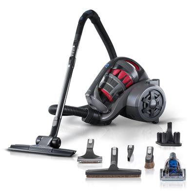 Prolux RS4 Lightweight Bagless Canister Vacuum with Dual HEPA Filtration Premium Button Lock Tools and Automatic Cord Rewind
