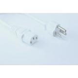 OMNIHIL Replacement (WHT-8FT) AC Power Cord for Roland Blues Cube Hot 30-watt 1x12 Combo Amp