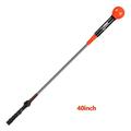40inch/48inch Golf Swing Trainer Aid Improve Flexibility Tempo Balance and Strength Training Indoor/Outdoor Swing Correction Practice for Chipping Driving and Hitting