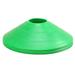 10 Pack Soccer Disc Cones Durable Disc Cones Sets Playing Field Marker for Agility Training Football Kids Sports Cone Markers - 19CM*5CM - green