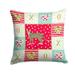 Dragon Li 2 Cat Love Fabric Decorative Pillow Red