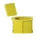 mnjin portable travel toilet folding commode toilet seat hiking for camping yellow