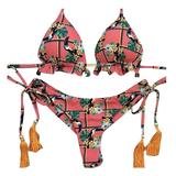 tankinis Bikini Swimsuit Push-Up Beachwear Set Brazilian Women Bandeau Swimwear Bandage Swimwears Tankinis Set