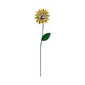 wooden garden 4ft metal flowers for garden bee festival outdoor garden decoration iron art bee flower garden lawns flower pot sunflower decoration