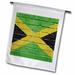 National flag of Jamaica painted onto a brick wall Jamaican 12 x 18 inch Garden Flag fl-156913-1