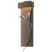 Rhapsody 26.6" High Sterling Accented Bronze LED Sconce