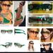 Gucci Accessories | Gucci Multi Green Sunglasses From The Urban Collection As Seen On J Lo & Celebs | Color: Green/Red | Size: 54mm-25mm-145mm