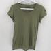 Anthropologie Tops | Anthropologie T.La Green Basic Tee Sz Medium | Color: Green | Size: M