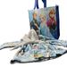 Disney Pajamas | Disney Frozen Gift Set Reusable Tote Bag & Soft Robe Little Girls Size 2t | Color: Blue/White | Size: 2tg