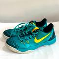 Nike Shoes | Nike Zoom Kobe Bryant Venomenon 4 2013 Turbo Green Low Sz 9. | Color: Blue/Yellow | Size: 9
