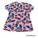 Disney Tops | Disney Tropical Minnie Mouse Pineapple Scrub Top | Color: Blue/Pink | Size: S