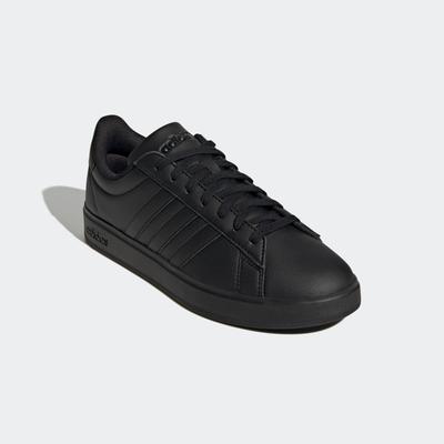 Sneaker ADIDAS SPORTSWEAR "GRAND COURT CLOUDFOAM COMFORT", Gr. 37, schwarz-weiß (core schwarz, core schwarz, cloud weiß)