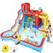 Himimi 12.14' x 14.6' Inflatable Slide w/ Waterslide & Air Blower in Blue/Red/Yellow | 81.9 H x 137.8 W x 175.2 D in | Wayfair US01+WWMM005148_US