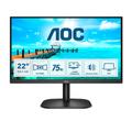 AOC B2 22B2DA LED display 54.6 cm (21.5") 1920 x 1080 pixels Full HD Black Monitor