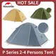 Natureifa-Tente de camping ultralégère pour 2 3 4 personnes nouvelle série P 210T étanche