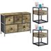 17 Stories Tilberg 3 Piece Dresser Set Wood/Metal in Brown | Wayfair 2E78B490F8654D8D8C6F1AC5E7D61117