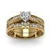 KIHOUT Deals Shiny Ring Moissanite Wedding Bridal Ring Eternal Promise Elegant Ring