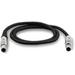 2-Pin Lemo to 3-Pin Fischer Power Cable Black