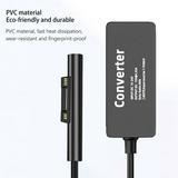 65W Surface Charger Charge Cable Type-C Female To Surface Connect Power Cord for 5.5*2.1/4.5*3.0/7.4*5.0/7.9*5.5mm