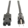 Tripp Lite P019-008 8 ft. 14 AWG 15A 100-250V 5-15P to C15 Tripp Lite Heavy Duty Power Cord