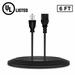 FITE ON 6ft UL AC Power Cord Cable for JBL 305P MkII 5 Powered Studio Monitor Woofer